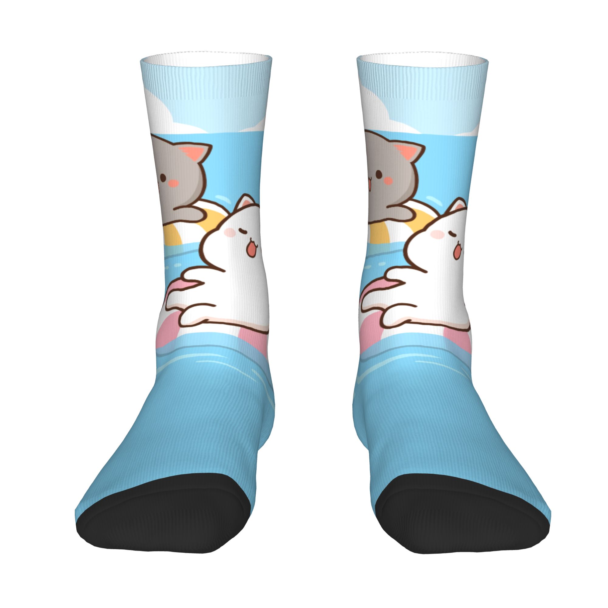 Kaos Kaki Unisex Motif 3D Kuci - Dress Sock Men ulasan dan harga