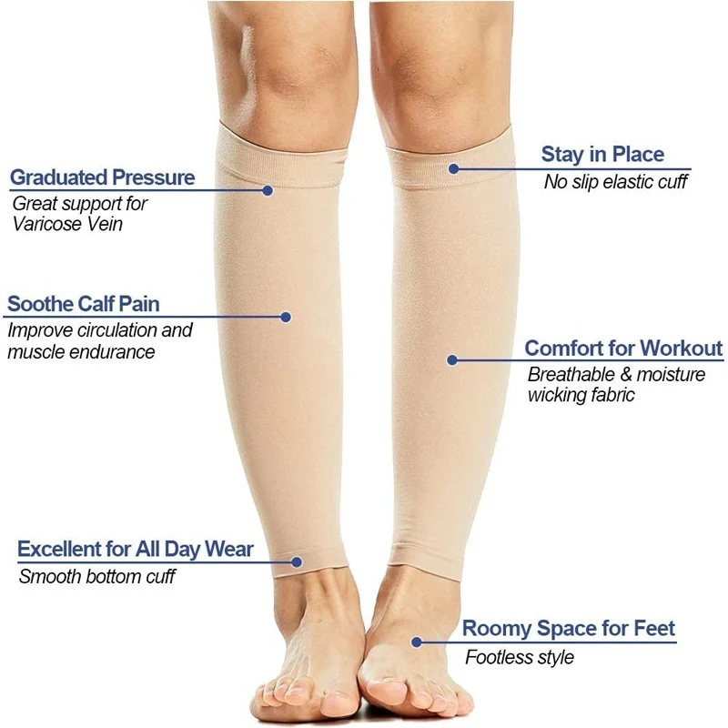 Kaus Kaki Kompresi Betis Tanpa - Compression Sock Medical ulasan dan harga